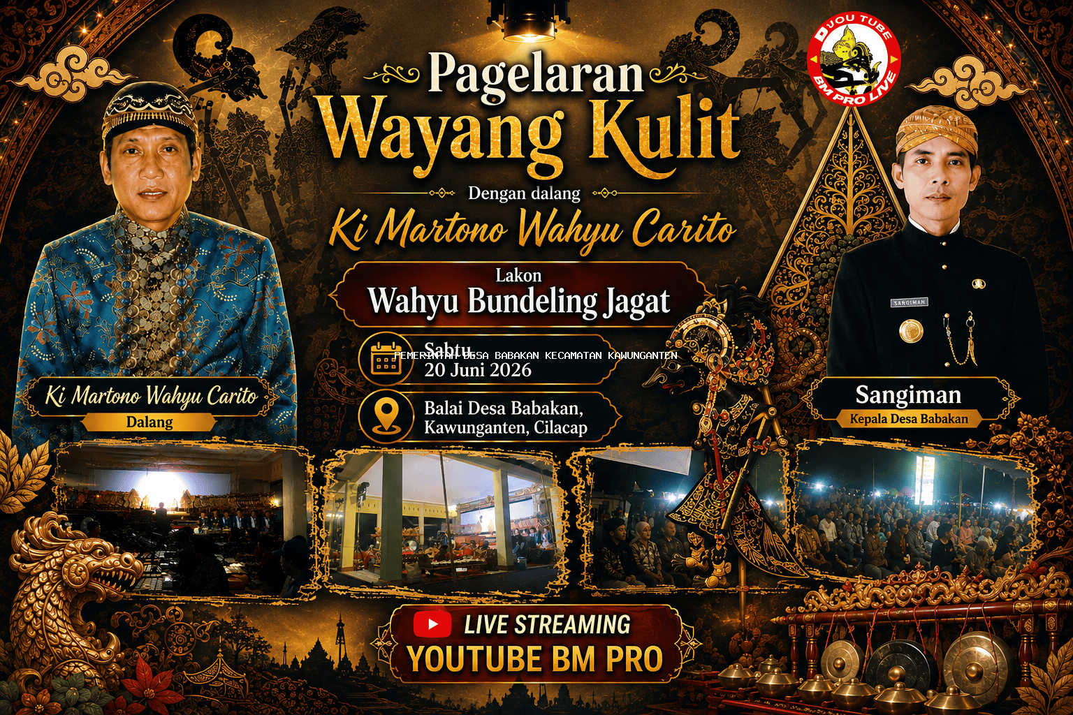 Pagelaran Wayang Kulit: Merawat Warisan Budaya, Menyatukan Harmoni Warga