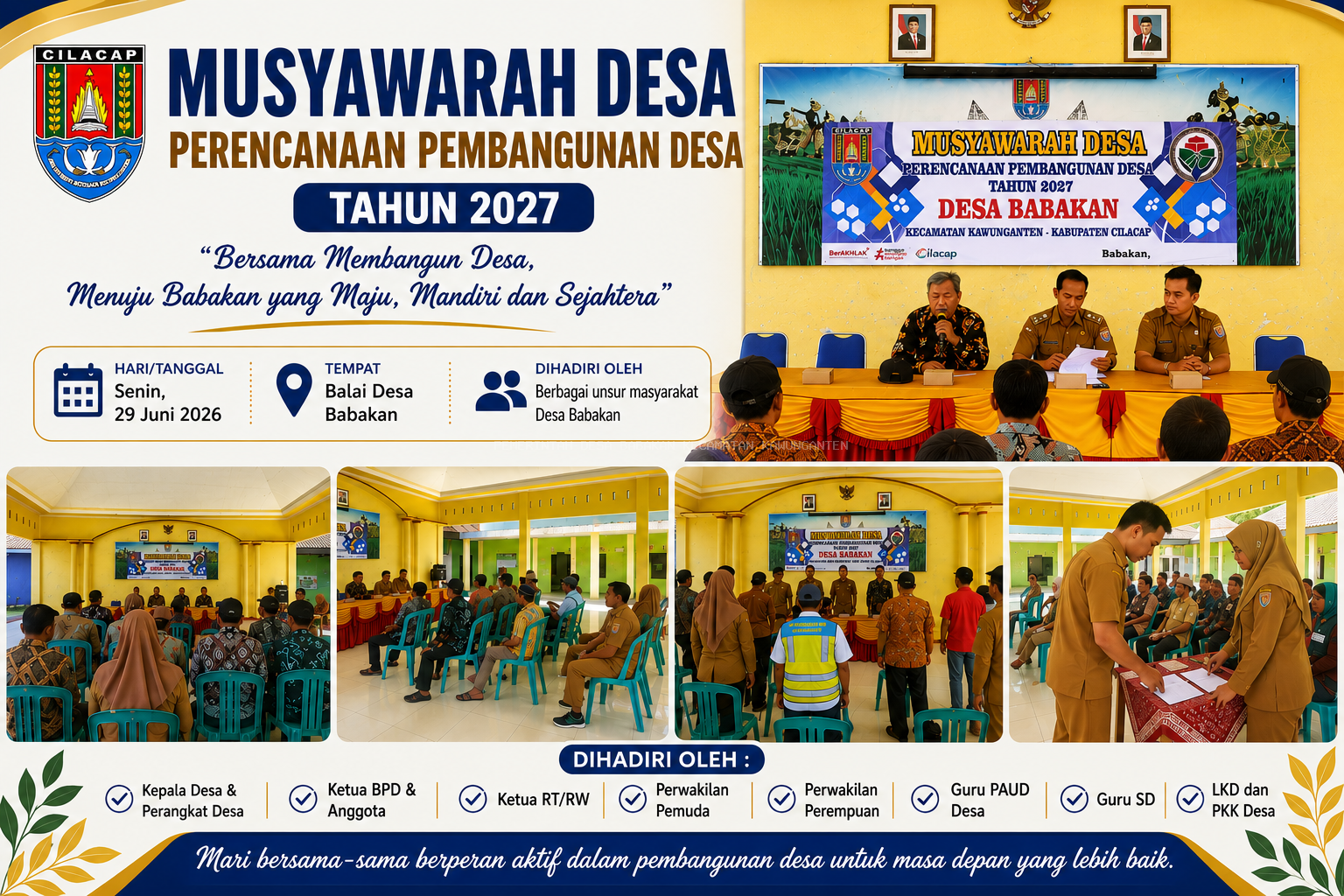 Musyawarah Desa Perencanaan Pembangunan Desa Tahun 2027