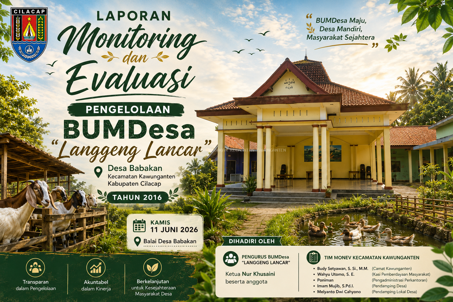 Monitoring dan Evaluasi BUMDesa 