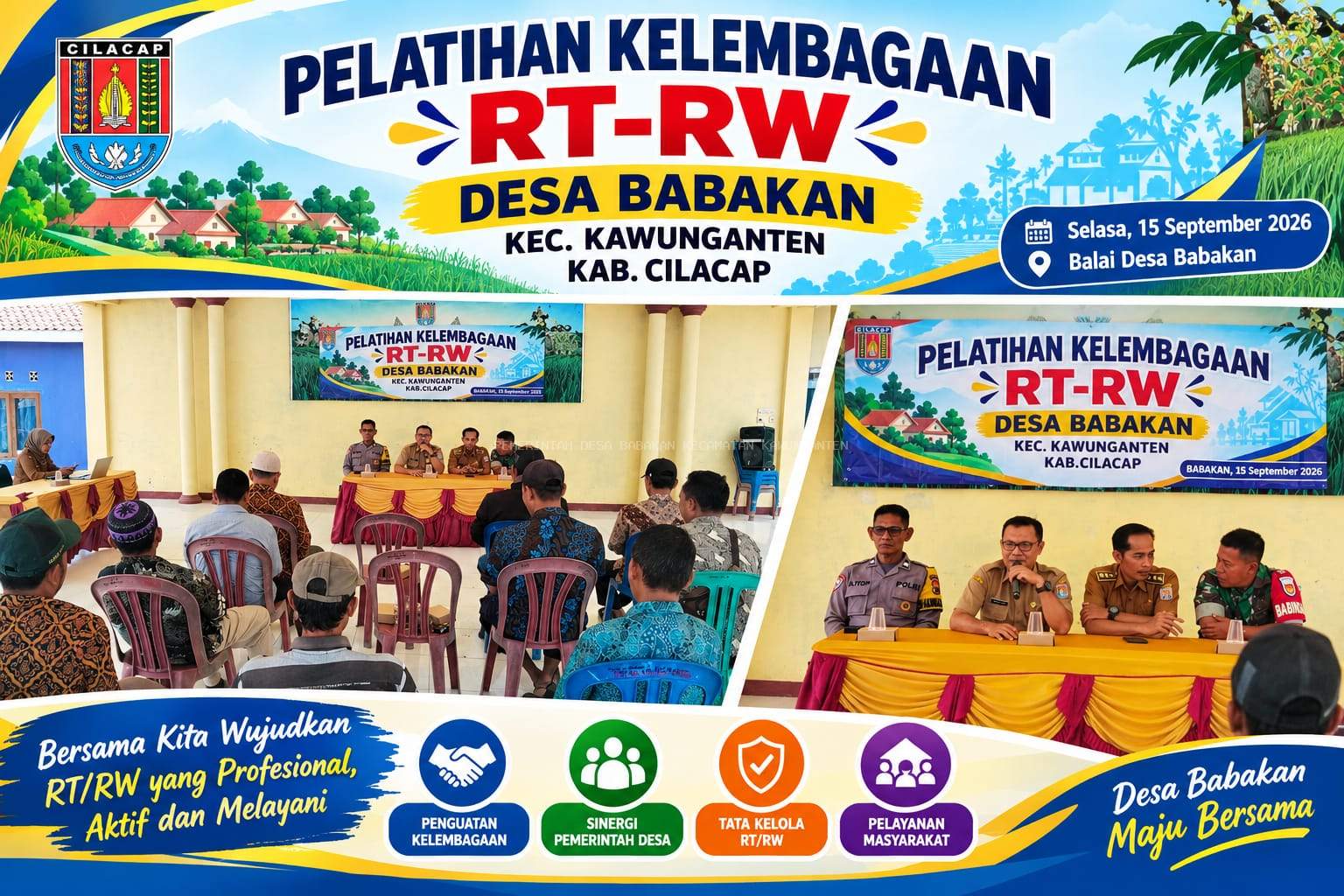 Pelatihan Kelembagaan RT-RW Tahun 2026