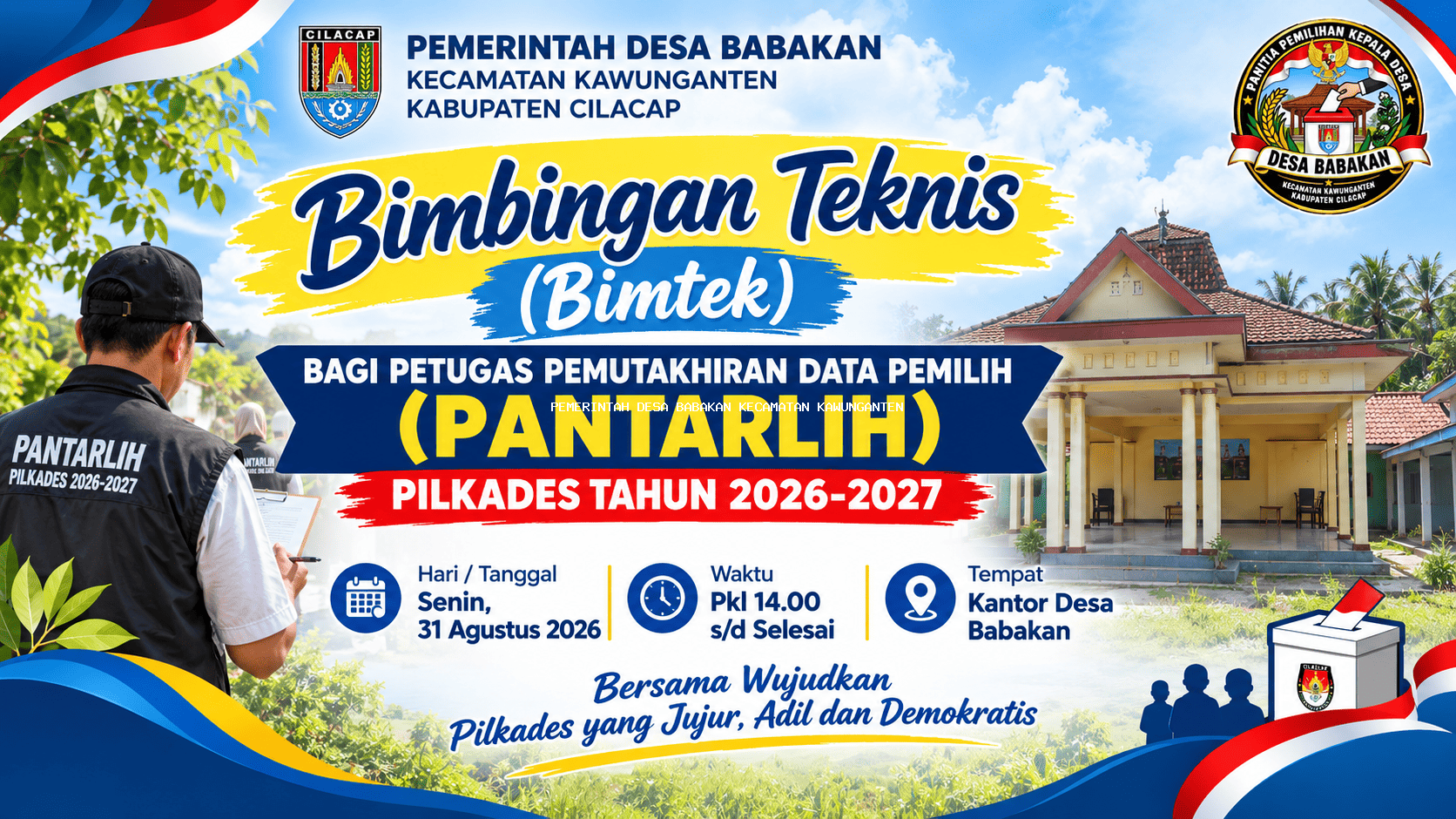 Bimtek pantarlih Pilkades tahun 2026-2027